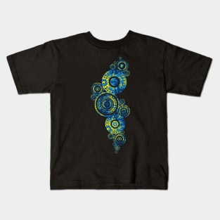 Aboriginal Art - Paisley Design Kids T-Shirt